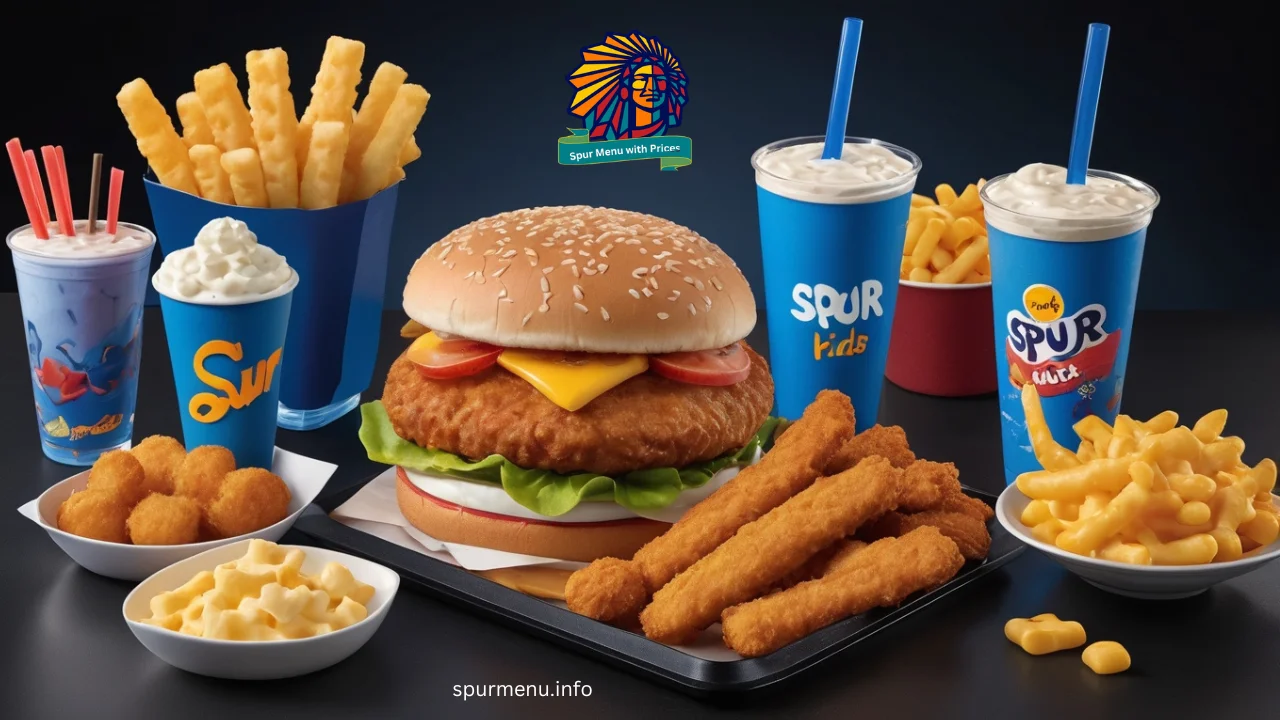 Spur Kids Menu