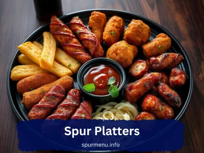 Spur Platter Menu