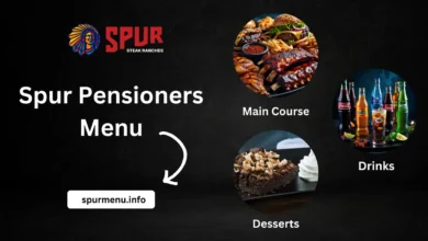 Spur Pensioners Menu