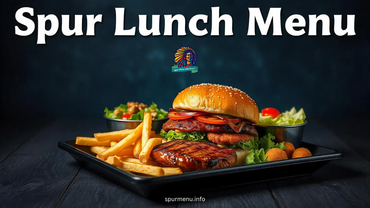 Spur Lunch Menu