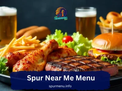 Spur Near Me Menu